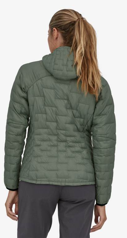 Sudadera Con Capucha Patagonia Micro PuffÂ® Insulated Mujer Verdes | EAvCWvN0