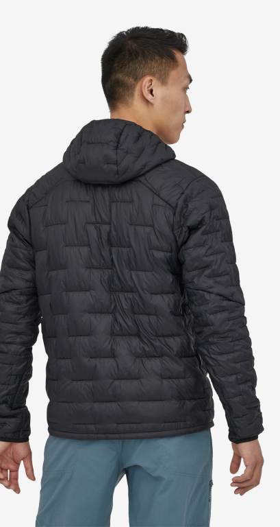 Sudadera Con Capucha Patagonia Micro PuffÂ® Insulated Hombre Negros | l5SOufdX