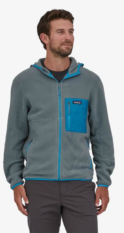 Sudadera Con Capucha Patagonia Microdini Hombre Grises | 5MBsEFoB