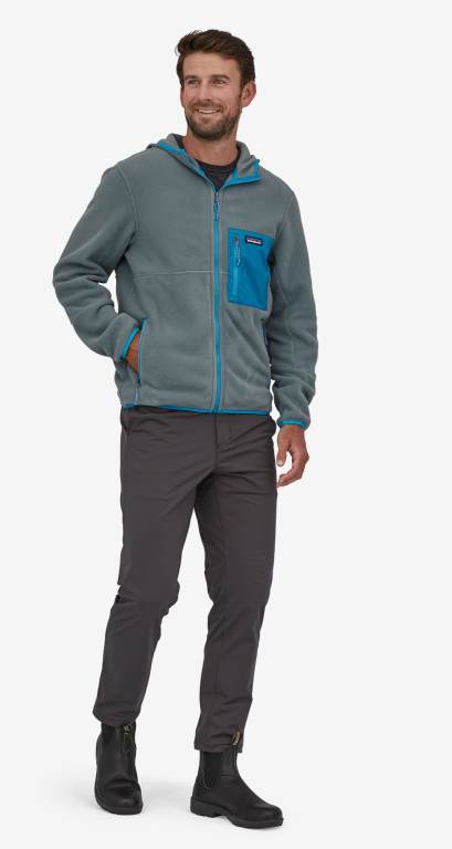 Sudadera Con Capucha Patagonia Microdini Hombre Grises | 5MBsEFoB