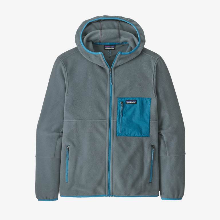 Sudadera Con Capucha Patagonia Microdini Hombre Grises | 5MBsEFoB