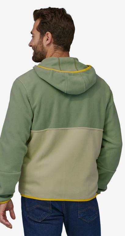 Sudadera Con Capucha Patagonia Microdini Hombre Verdes | FliPUuLR