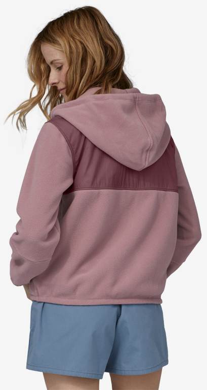 Sudadera Con Capucha Patagonia Microdini Mujer Blancos | WxWqUVrO