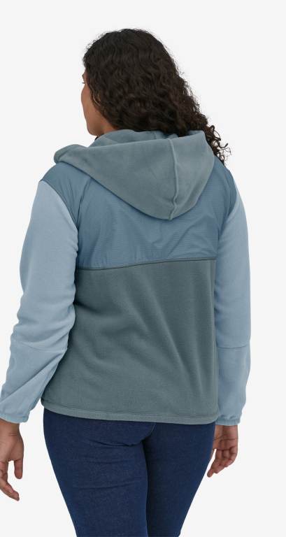 Sudadera Con Capucha Patagonia Microdini Mujer Grises | w7rsa5Pw