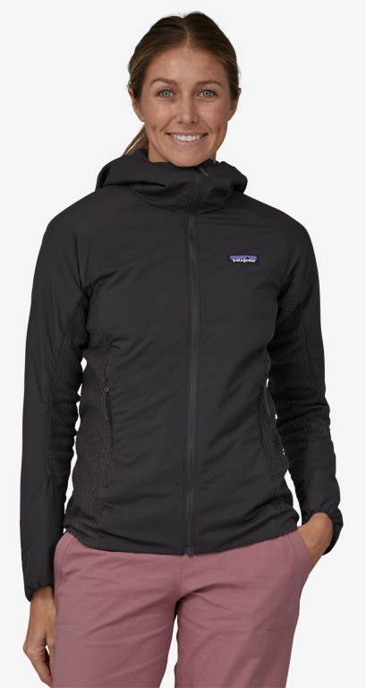 Sudadera Con Capucha Patagonia Nano-AirÂ® Light Híbrido Insulated Mujer Negros | B5qlZyhi