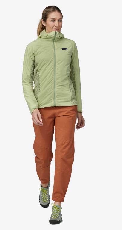 Sudadera Con Capucha Patagonia Nano-AirÂ® Light Híbrido Insulated Mujer Verdes | MCPAWsKn