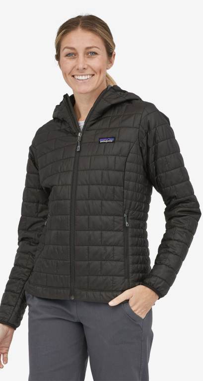 Sudadera Con Capucha Patagonia Nano PuffÂ® Mujer Negros | LDQjs5tR