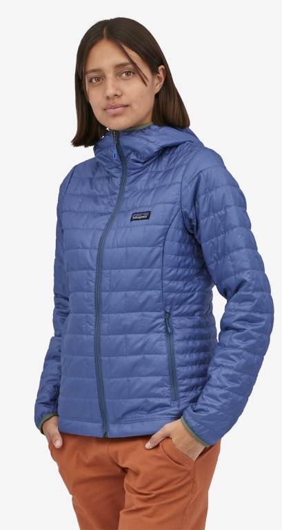 Sudadera Con Capucha Patagonia Nano PuffÂ® Mujer Azules | W3fn1p42