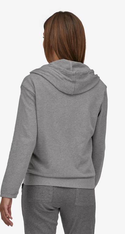 Sudadera Con Capucha Patagonia Organic Algodon French Terry Mujer Grises | 2dE1DedJ