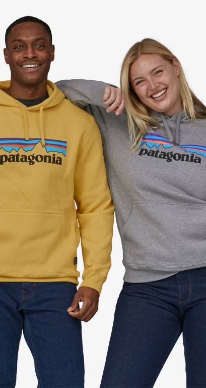 Sudadera Con Capucha Patagonia P-6 Logo Uprisal Unisex Rojos | DezJY0L7