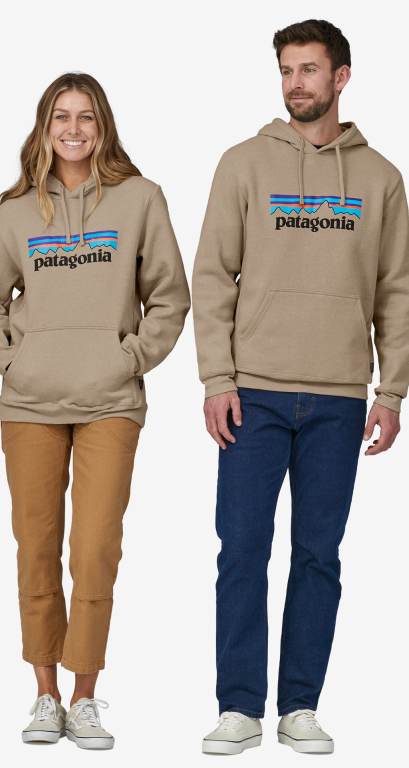 Sudadera Con Capucha Patagonia P-6 Logo Uprisal Unisex Marrom | JuK0kHkf