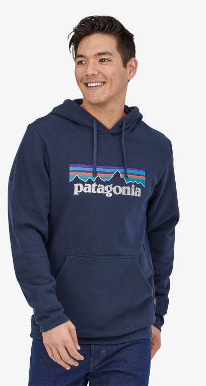 Sudadera Con Capucha Patagonia P-6 Logo Uprisal Unisex Azul Marino | LsM722fM