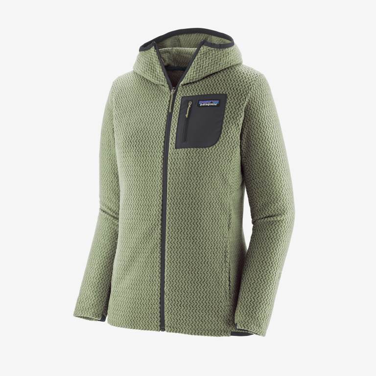 Sudadera Con Capucha Patagonia R1Â® Air Full-Zip Mujer Verdes | TTb2mAlV