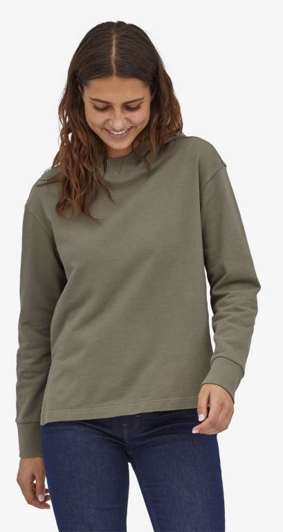 Sudadera Con Capucha Patagonia Regenerative OrganicÂ Certifiedâ„¢Â Algodon Essential Mujer Verdes | 48NjUVKv