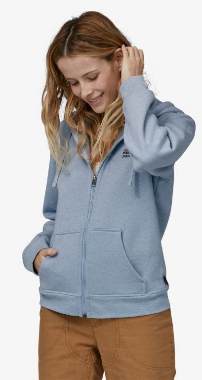 Sudadera Con Capucha Patagonia Skyline Stencil Uprisal Full-Zip Unisex Azules | RcA4pV7s