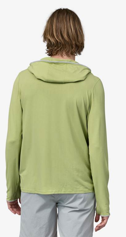 Sudadera Con Capucha Patagonia Tropic Comodidad Natural Sun UPF Hombre Verdes | Q32192or