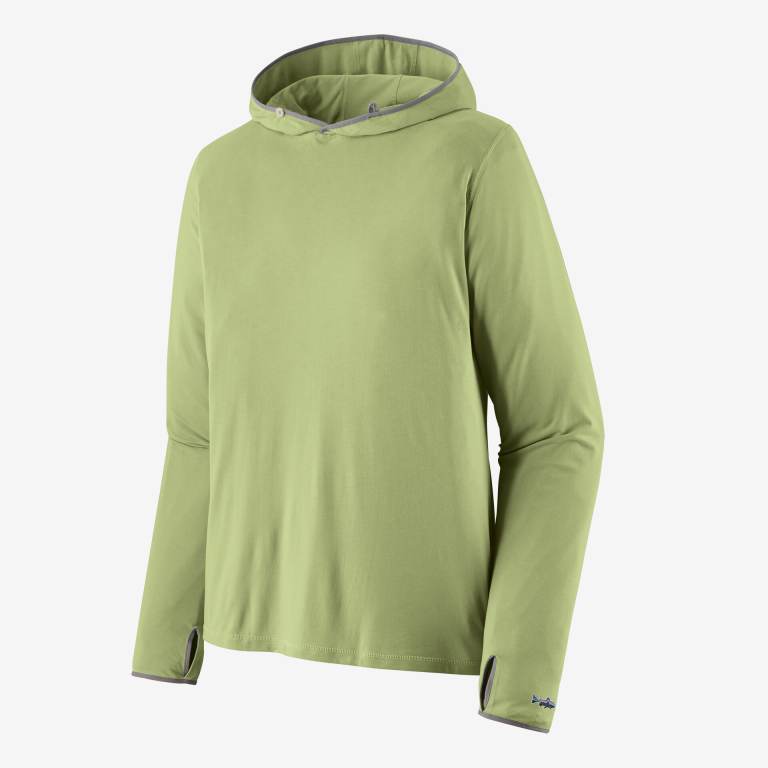 Sudadera Con Capucha Patagonia Tropic Comodidad Natural Sun UPF Hombre Verdes | Q32192or