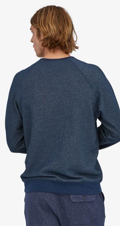 Sudaderas Patagonia Mahnya Crewneck Hombre Azules | 7PGjtgp5