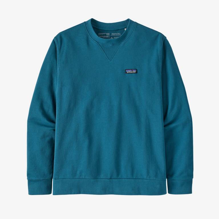 Sudaderas Patagonia Regenerative Organic Certifiedâ„¢ Algodon Crewneck Unisex Azules | AQdrQJFo