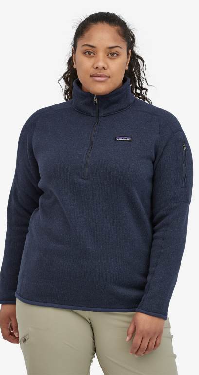 Suéteres De Lana Patagonia Better Â® 1/4-Zip Mujer Marrom | 8lAyTgIA