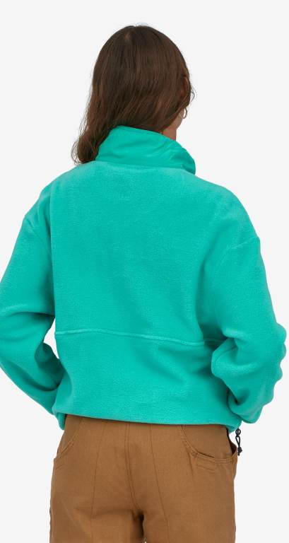 Suéteres De Lana Patagonia SynchillaÂ® Marsupial 1/2-zip Mujer Turquesa | g1I9byyv