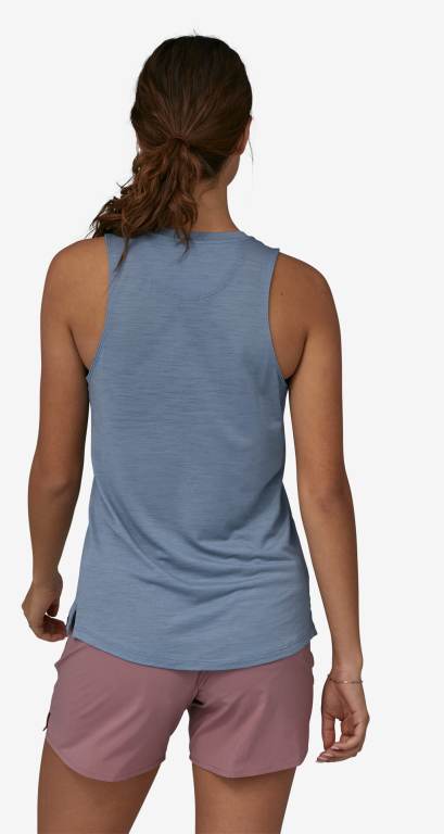 Tank Top Patagonia CapileneÂ® Cool Merino Mujer Grises Claro | dOmb91g0