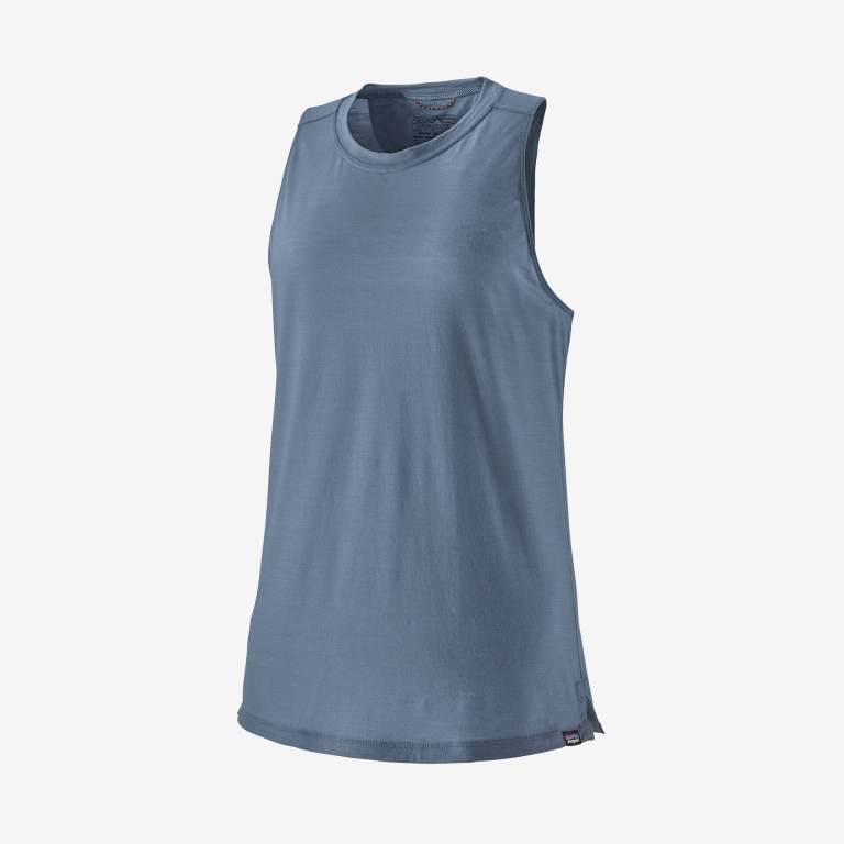 Tank Top Patagonia CapileneÂ® Cool Merino Mujer Grises Claro | dOmb91g0