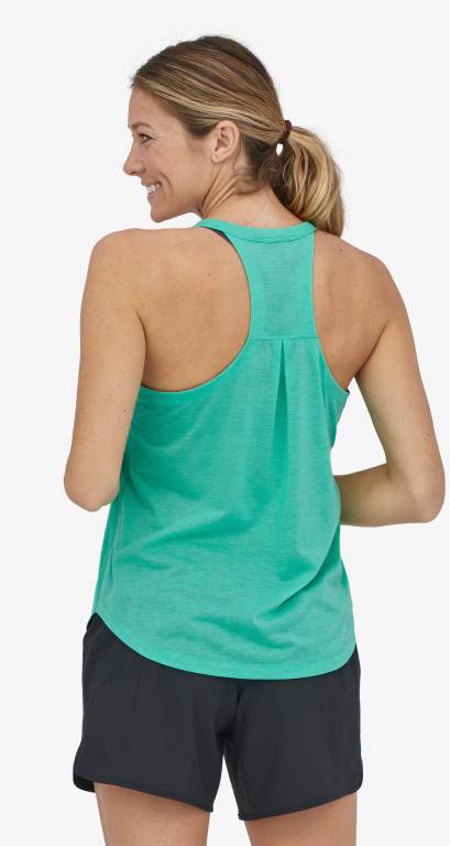 Tank Top Patagonia CapileneÂ® Cool Trail Mujer Turquesa | 0fe6bezq