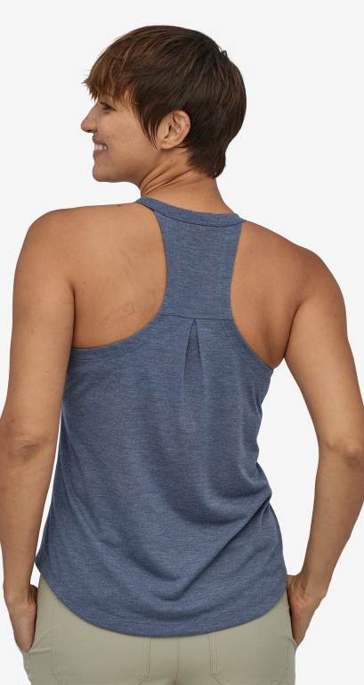 Tank Top Patagonia CapileneÂ® Cool Trail Mujer Azul Marino | 6H9GzLvg