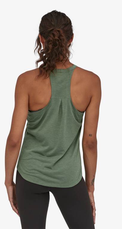 Tank Top Patagonia CapileneÂ® Cool Trail Mujer Verdes | CZizuekG