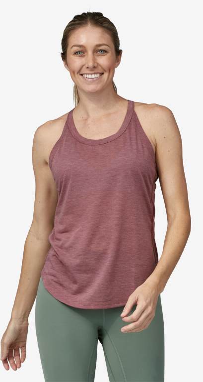 Tank Top Patagonia CapileneÂ® Cool Trail Mujer Morados | jqDK5mTB