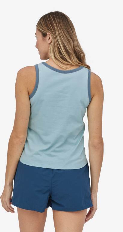 Tank Top Patagonia P-6 Label Organic Mujer Azules | I252jUBL