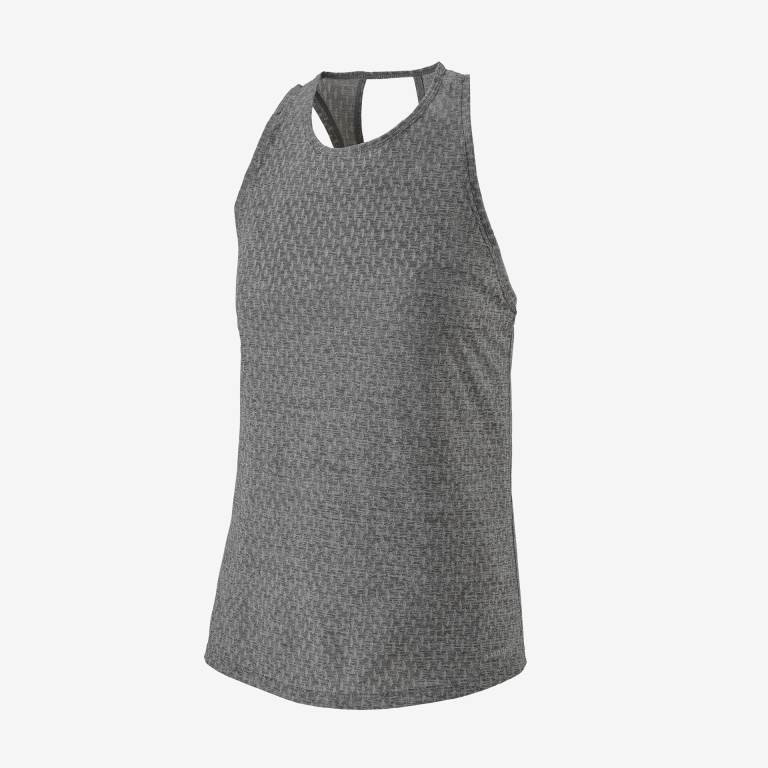 Tank Top Patagonia Ridge Flow Correr Mujer Negros | Vx6ohu1p