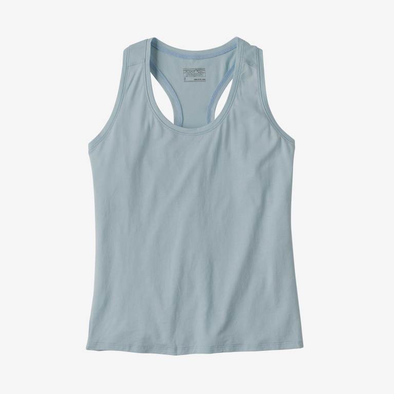 Tank Top Patagonia Side Current Upcycled Mujer Azules | IMpJcsZU