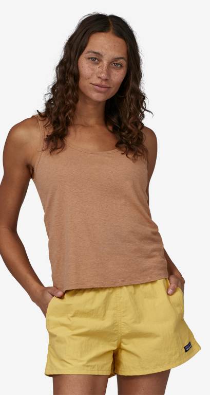 Tank Top Patagonia Trail Harbor Mujer Marrom | DvZXxWOo