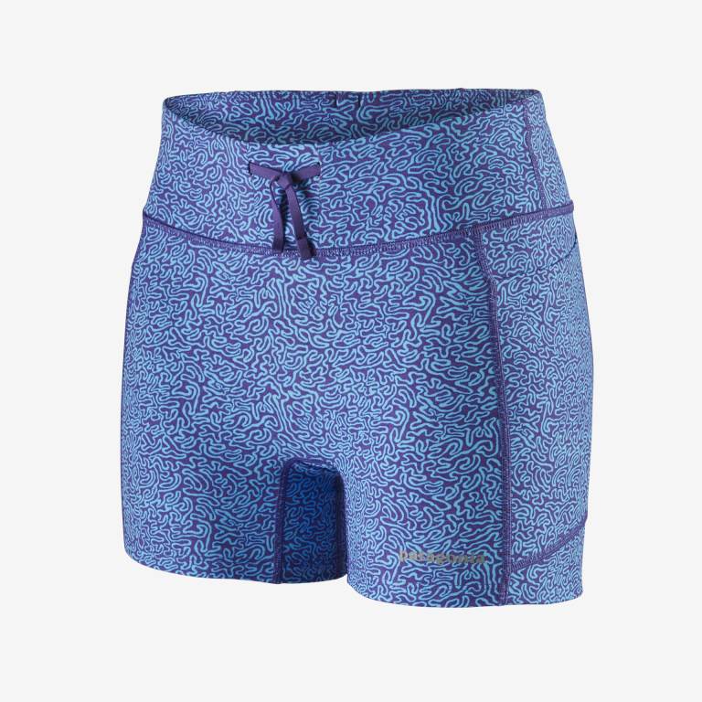 Bermudas Patagonia Endless Run - 4" Mujer Morados | dbNKVOKn