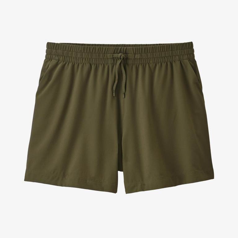 Bermudas Patagonia Fleetwith Drawstring - 5" Mujer Verdes | xd5CxslF