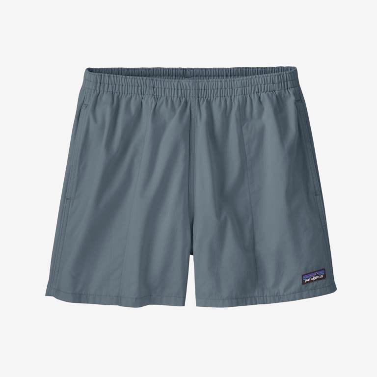 Bermudas Patagonia Funhoggers Algodon Woven - 4" Mujer Grises Claro | D5HBBOvm