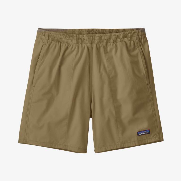 Bermudas Patagonia Funhoggers Algodon Woven - 6" Hombre Marrom | j7w4dKOp