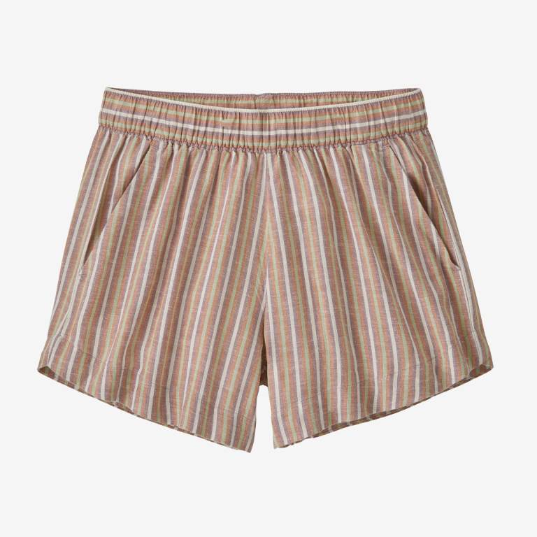 Bermudas Patagonia Garden Island Ligeros - 3Â½" Mujer Morados | BJmSnmQM