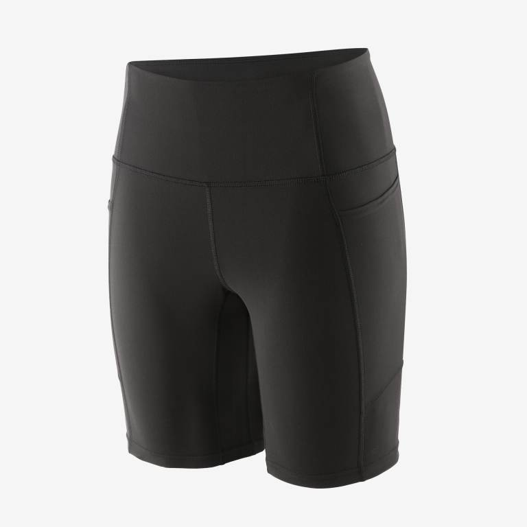 Bermudas Patagonia Maipo Active - 8" Mujer Negros | 5MEBuf9s