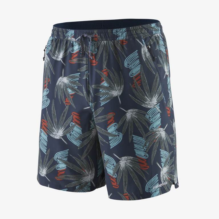 Bermudas Patagonia Nine Trails Correr - 8" Hombre Azul Marino | LFbzACZz