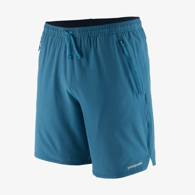 Bermudas Patagonia Nine Trails Correr - 8" Hombre Azules | PQFJbYXm