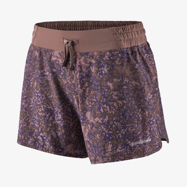 Bermudas Patagonia Nine Trails Correr - 6" Mujer Marrom | ZNRqz2gR