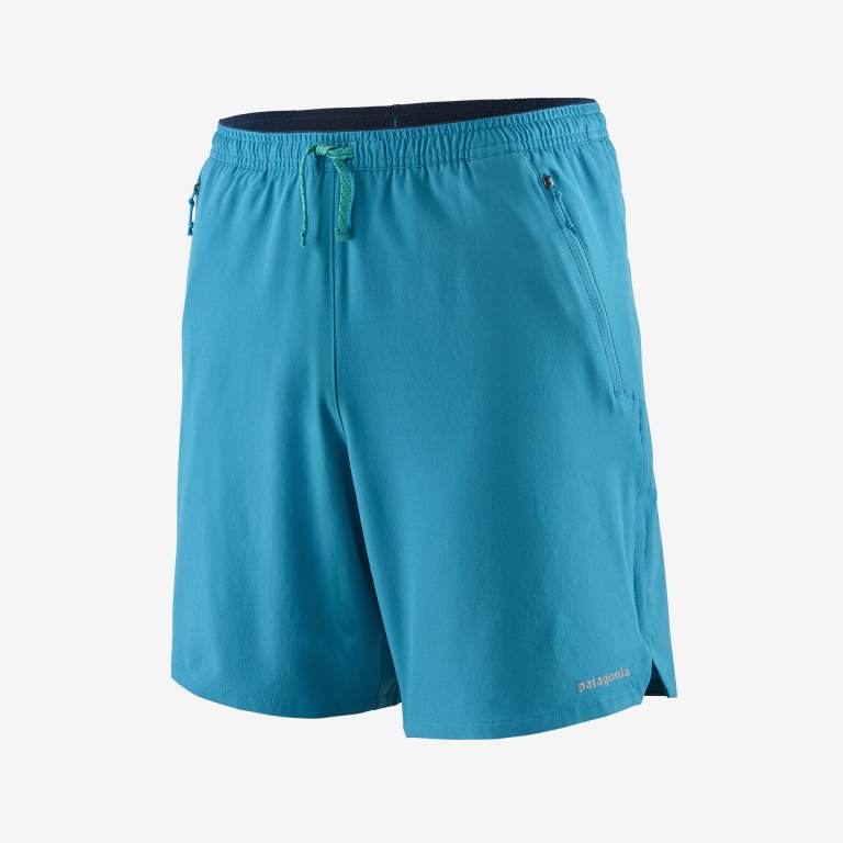 Bermudas Patagonia Nine Trails Correr - 8" Hombre Azules | eVapJmjW