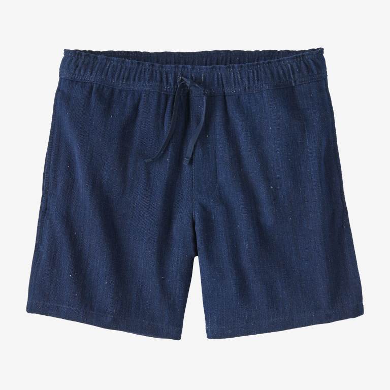 Bermudas Patagonia Organic Algodon Volley - 7" Hombre Azules Azules | mse7LjZn