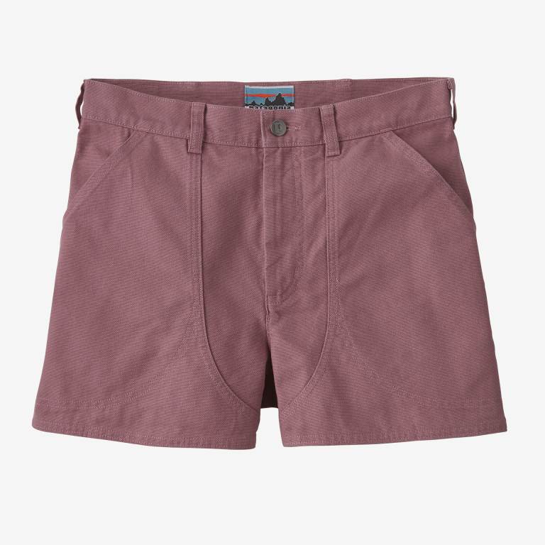 Bermudas Patagonia Regenerative Organic Certifiedâ„¢ Algodon Stand UpÂ® - 3Â½" Mujer Morados | 7D4iTi5s