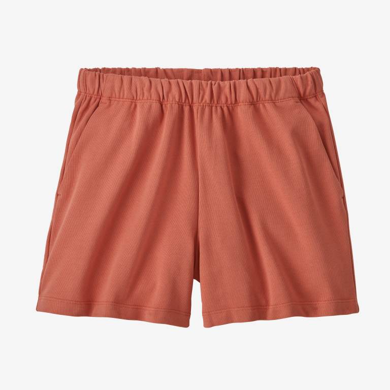 Bermudas Patagonia Regenerative Organic Certifiedâ„¢ Algodon Essential - 4" Mujer Coral | fSqJan7e