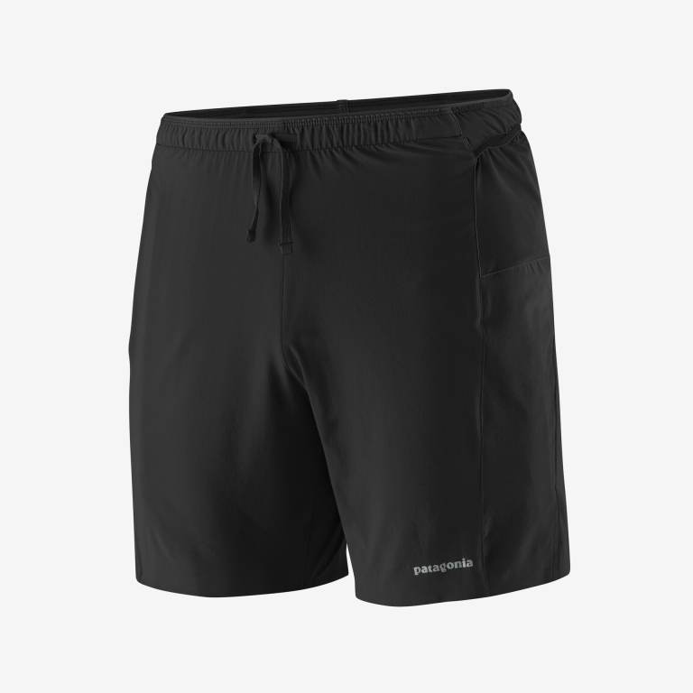 Bermudas Patagonia Strider Pro Correr - 7" Hombre Negros | 0YDA0Rrt