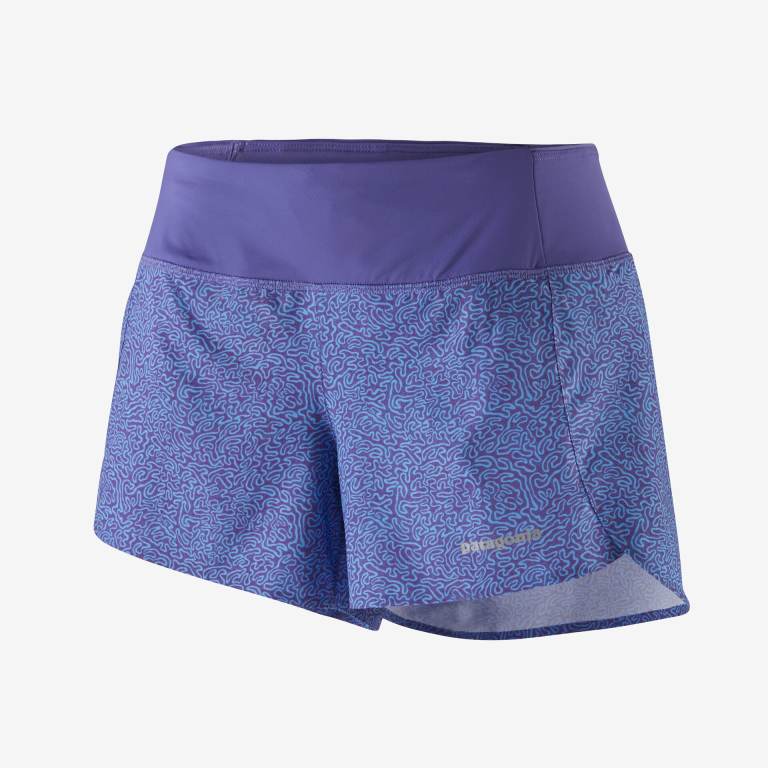 Bermudas Patagonia Strider Pro Correr - 3Â½" Mujer Morados | 55D3Kghj